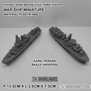 Jual Miniatur Perahu Dan Kapal Perang Maket Diorama War Ship Skala