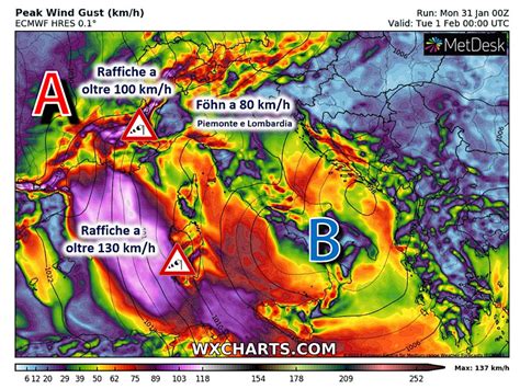 Meteo Venti Pericolosi Imminenti Con Raffiche Da Uragano Fino Ad Oltre