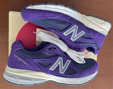 NEW BALANCE 990v4 Plum Purple Mens US 10 5 Made In USA NEW U990TB4