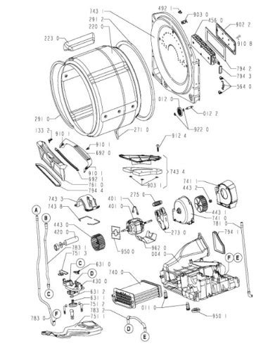 Résistance pour Sèche Linge AWZ9993 Whirlpool