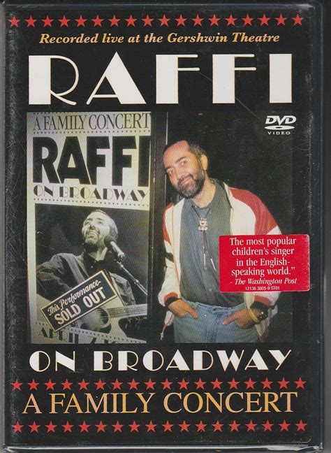 Raffi - Raffi On Broadway A Family Concert (DVD) | Discogs