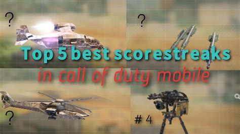 Top 5 Best Scorestreaks In Call Of Duty Mobile YouTube