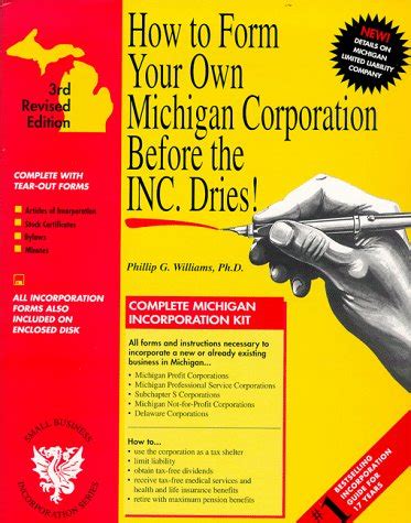 Buy How To Form Your Own Michigan Corporation Before The Inc Dries