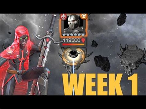 MCOC Eternity Of Pain WEEK 1 CROSSBONES GUILLOTINE 2099 MARVEL