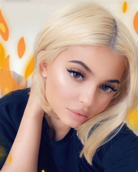 Kyliejenner Looks Best When She’s Blonde🧡🔥 Kylie Jenner Kardashian Jenner Travis Scott Kylie