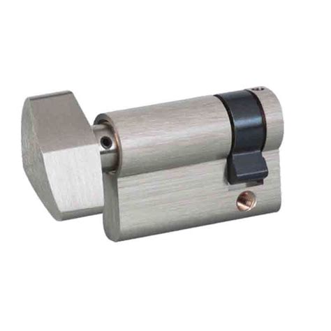 Asymmetric Thumb Turn Half Cylinder Privacy Function Brass Cylinder