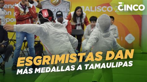 Esgrimistas dan más medallas a Tamaulipas