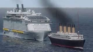 Ms Allure Of The Seas Vs Titanic