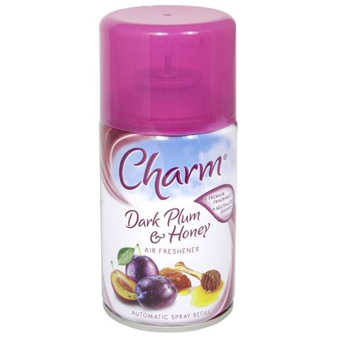 Charm Automatic Spray Refill Dark Plum Honey 250ml Branded