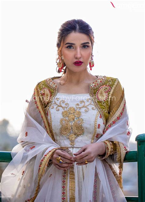 Buy Pakistani Nikah Dress For Bride In White Color 2021 Online