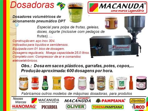 Dosar Yogurte Frutas M Quinas Macanuda Dosador Cimm