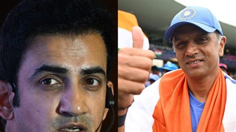 Gautam Gambhirs Special Message For Rahul Dravid After Becoming Head