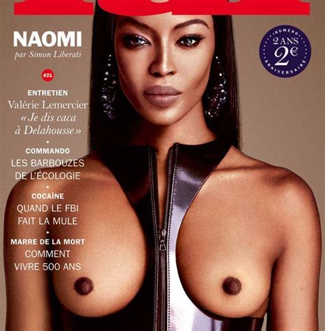 Aos 45 Anos Naomi Campbell Posa Em Topless