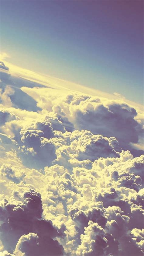 Yellow Clouds Wallpaper Iphone - 577x1024 Wallpaper - teahub.io