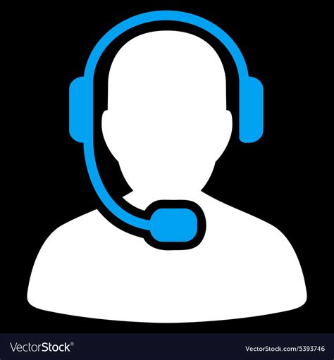 Call Center Operator Icon From Commerce Set Vector Image