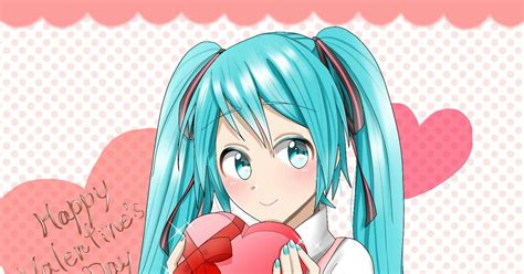 初音ミク ハッピーバレンタイン！ すぽのイラスト Pixiv