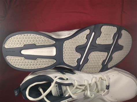 New Balance Men S 623v3 Training Walking Shoes White With Navy Size 13d Ebay