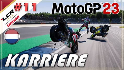 Heftiger Crash Spannung Bis Zur Letzten Kurve MotoGP 23 Karriere