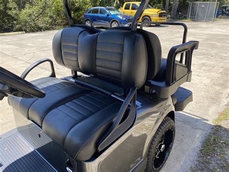 E Z Go Freedom Rxv Elite Lithium Metallic Charcoal Golf Cart