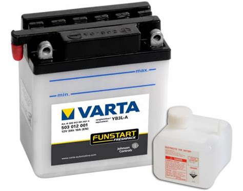 VARTA YB3L A Freshpack 12V 3Ah Motor Accu 100x58x112 Mm Advitek