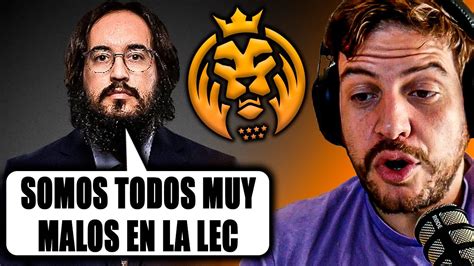 MELZHET habla sobre el NIVEL de la LEC ELYOYA MAD KOI y MÁS YouTube