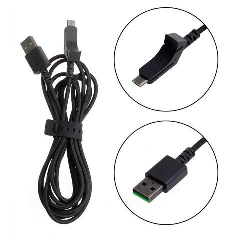 Mouse Wire Mouse Cable For Razer Lancehead Wireless Gaming Mouse USB