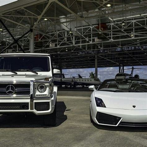 Mercedes Benz G Wagon Lamborghini Gallardo Mercedes G Benz G G Class White Car G Wagon