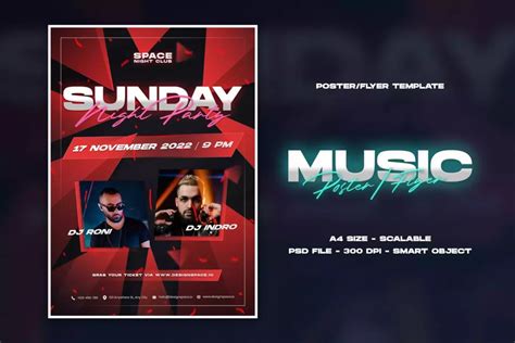 Music Event Flyer Template | Design Shack