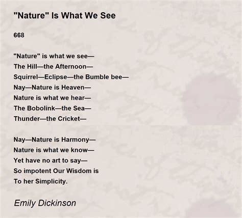 Nature Poems - Best Poems For Nature