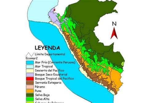 Descubre El Mapa Del Per Y Sus Ecorregiones Diciembre