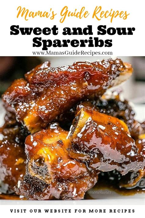 Sweet and sour spareribs – Artofit