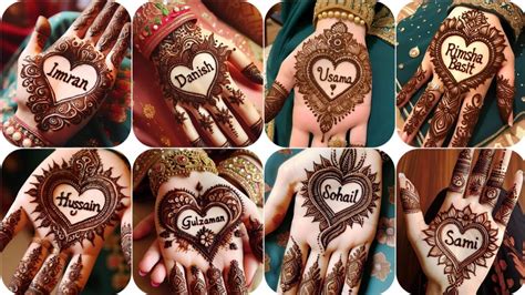 Names Mehndi Designs Mehndi Design 2024 New Style Full Hand Arabic