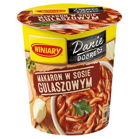 Winiary Makaron w sosie gulaszowym 55 g Zakupy online z dostawą do