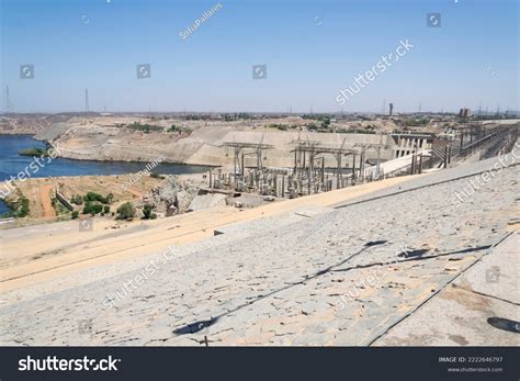 Aswan Dam Lake Nasser Egypt Stock Photo 2222646797 | Shutterstock