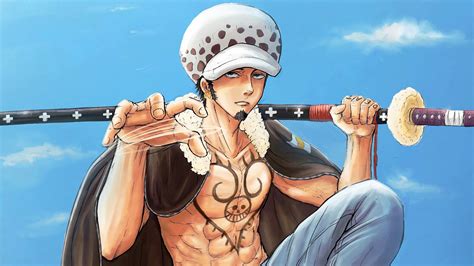 Trafalgar Law Blue Sky Background HD One Piece Wallpapers | HD ...