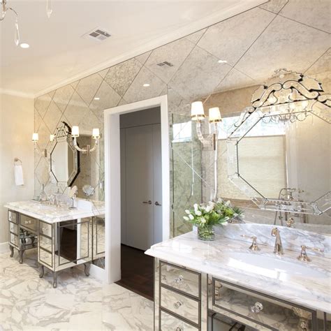 17 Ultra Glamorous Venetian Mirrors Bathroom Design Luxury Venetian Mirror Bathroom Bathroom