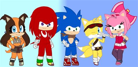 Hello I Made Sonic Boom Designs In Gacha Club Hope You Like Them ☺️