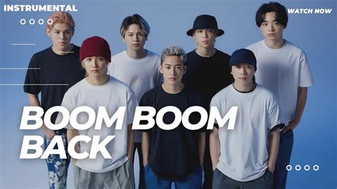 BE FIRST Boom Boom Back INSTRUMENTAL YouTube