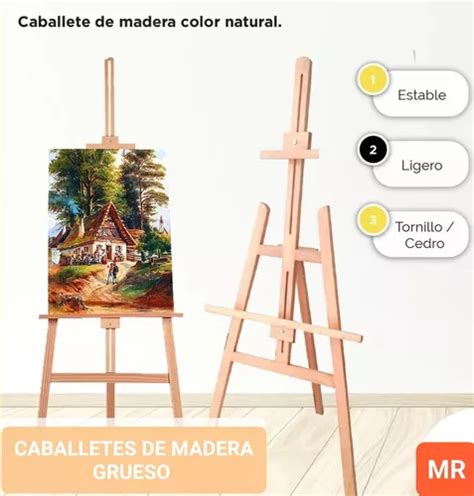 Caballete De Madera Para Pintura Dibujo Dise O Art Stico Mercadolibre