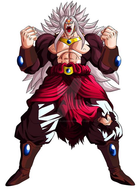 Broly Ssj6 Legendario Dbaf By Son Wuillkiu100 On Deviantart Anime