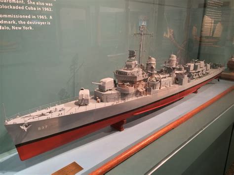 Uss The Sullivans Fletcher Class Destroyer Model By Charles Parsons