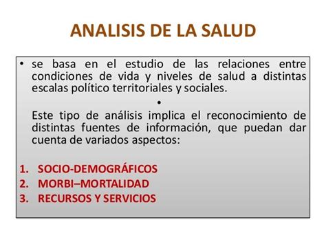 Analisis De La Salud Asis