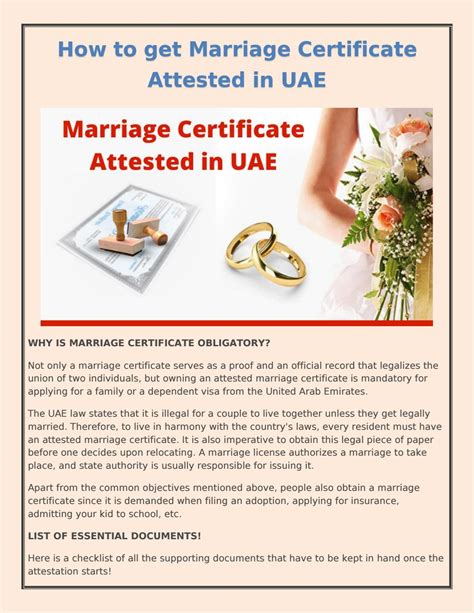 How To Get Marriage Certificate Attested In UAE By Prerna Arora Issuu