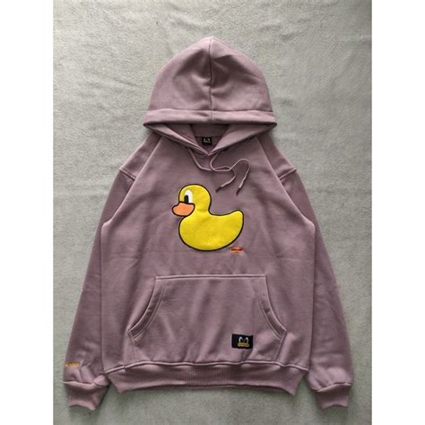 jual sweater hoodie pancoat duck bordir aplikasi cotton premium unisex