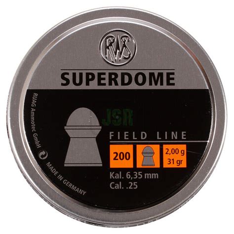 Rws Superdome Dome Air Rifle Gun Pellets Mm Gr Ammo