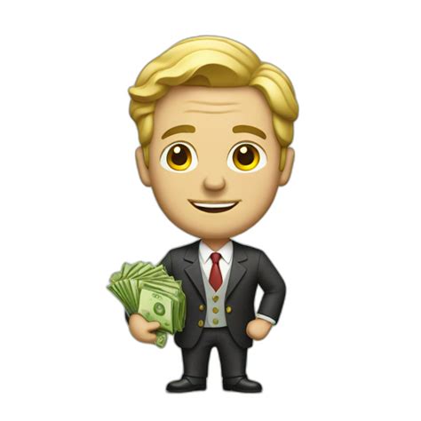 Rich Man Money Ai Emoji Generator