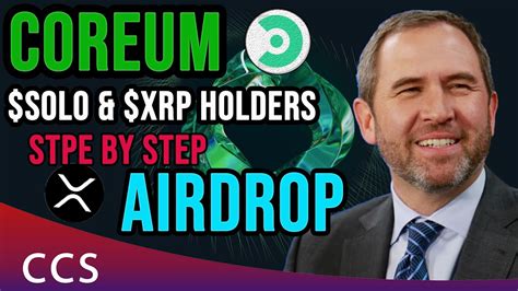 Coreum Airdrop Million To Be Distributed On Xrp Ripple