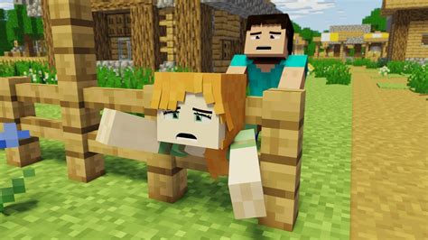 Steve Im Stuck Again Alex And Steve Life Minecraft Animation Youtube