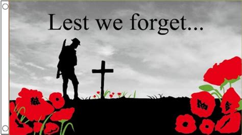 Lest We Forget Remembrance 5x3 Flag Ebay Remembrance Day