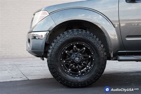 Nissan Frontier 18x9 Fuel Wheels Hostage D531 Matte Black 33x12